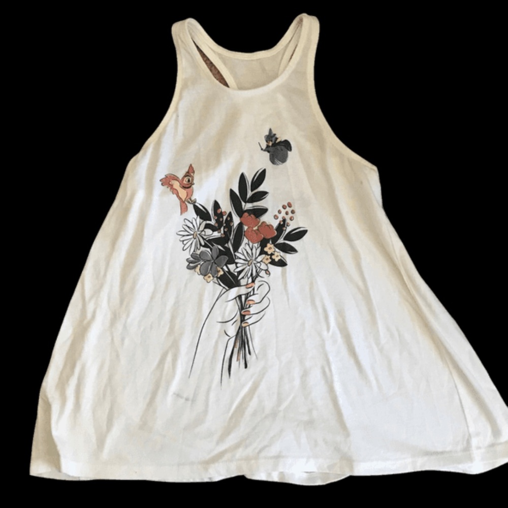 Officially Licensed Disney Sleeping Beauty Tank Top Size XS